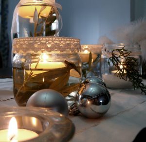 ideas para decorar mesas en navidad